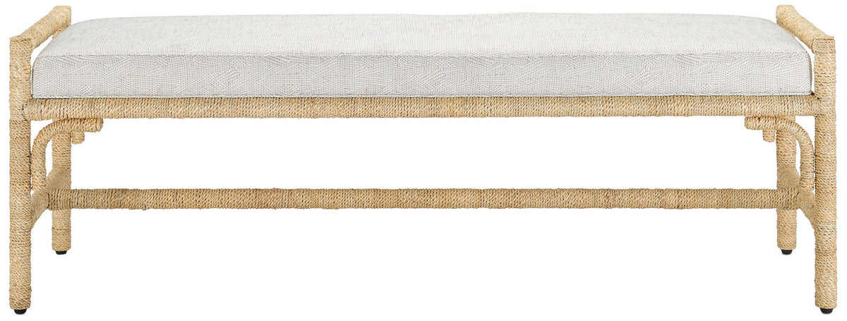 Currey and Company - 7000-1172 - Bench - Olisa Collection - Natural