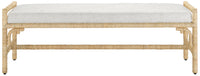 Currey and Company - 7000-1172 - Bench - Olisa Collection - Natural
