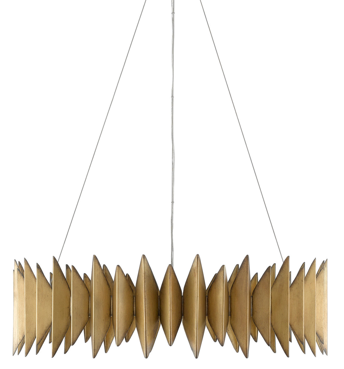 Currey and Company - 9000-0521 - Eight Light Chandelier - Aurora Antique