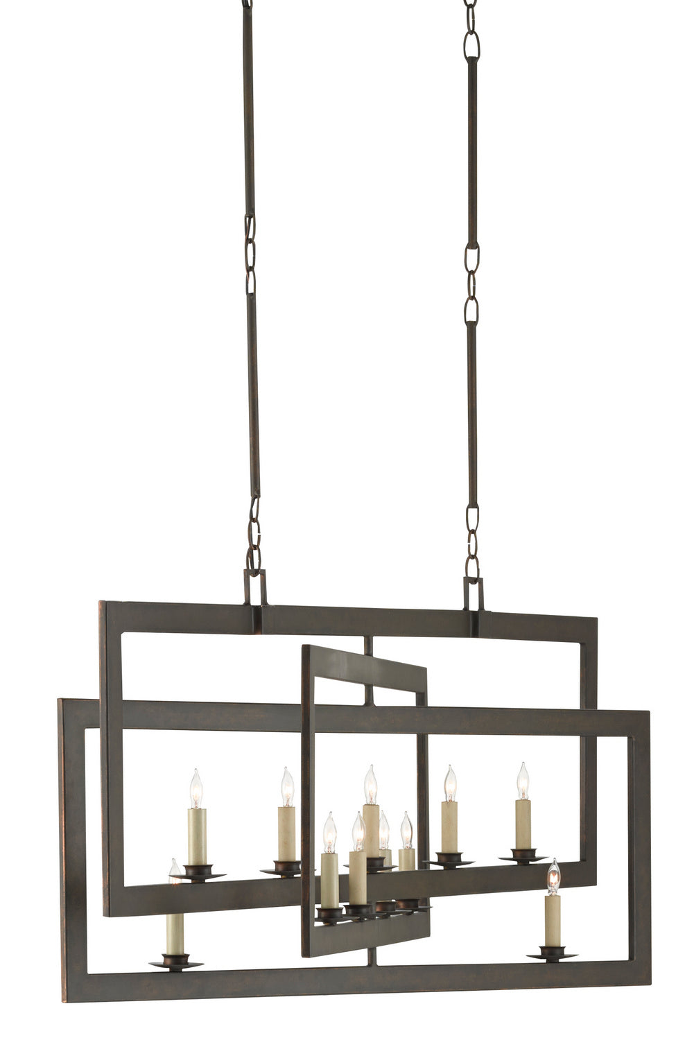 Currey and Company - 9000-0525 - 11 Light Chandelier - Middleton Collection - Bronze Gold