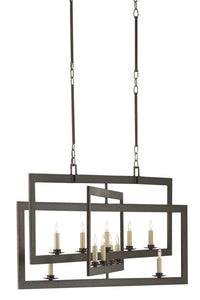 Currey and Company - 9000-0525 - 11 Light Chandelier - Middleton Collection - Bronze Gold