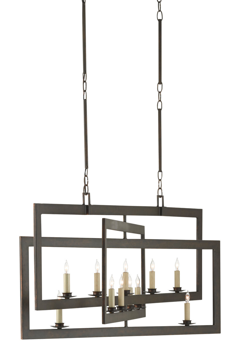 Currey and Company - 9000-0525 - 11 Light Chandelier - Middleton Collection - Bronze Gold