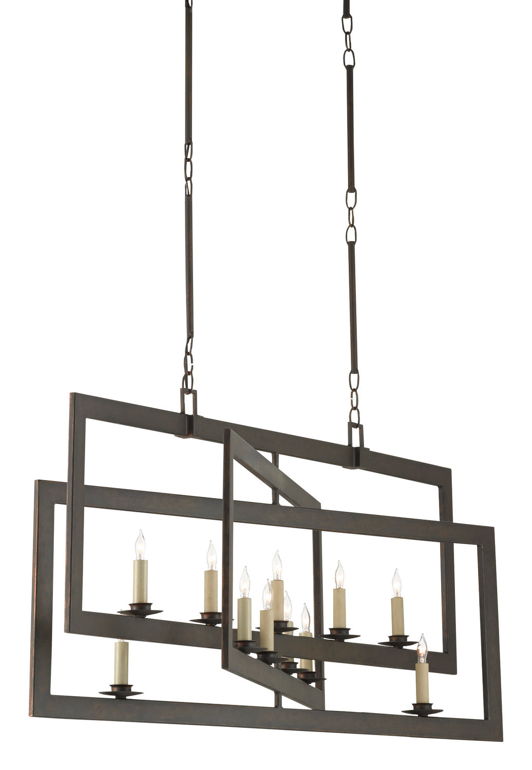 Currey and Company - 9000-0525 - 11 Light Chandelier - Middleton Collection - Bronze Gold