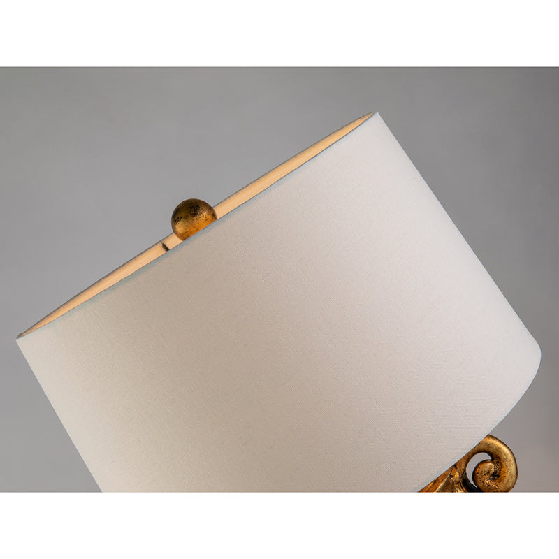 Lucas + McKearn - TA1150 - One Light Table Lamp - Black/Gold