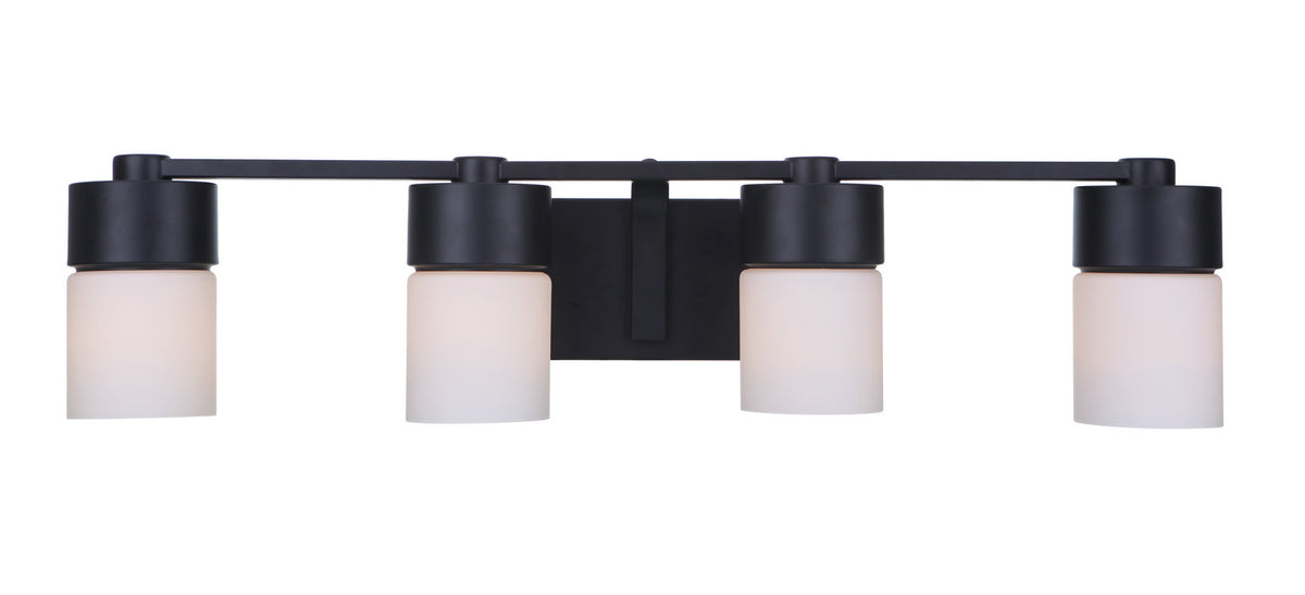 Craftmade - 12331FB4 - Four Light Vanity - District - Flat Black