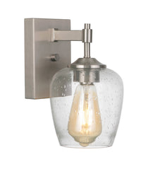 Craftmade - 12406BNK1 - One Light Wall Sconce - Stellen - Brushed Polished Nickel