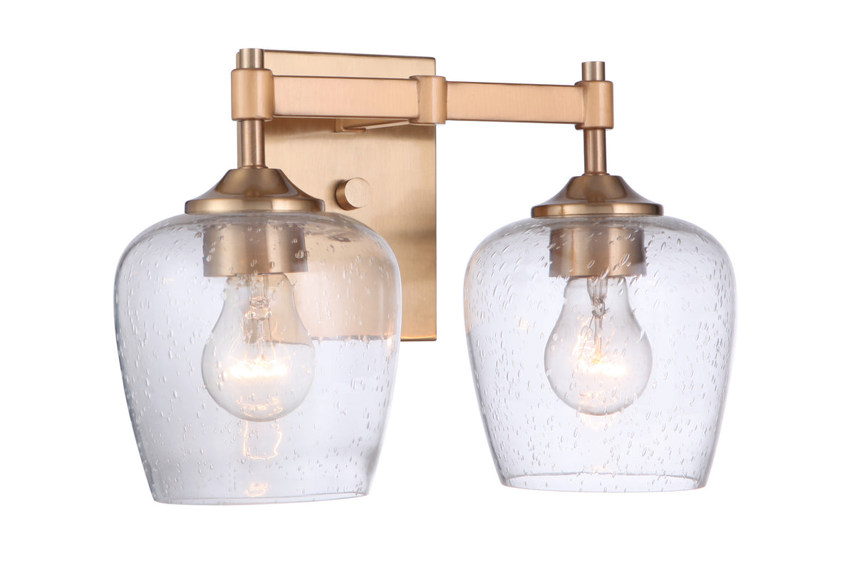 Craftmade - 12413SB2 - Two Light Vanity - Stellen - Satin Brass