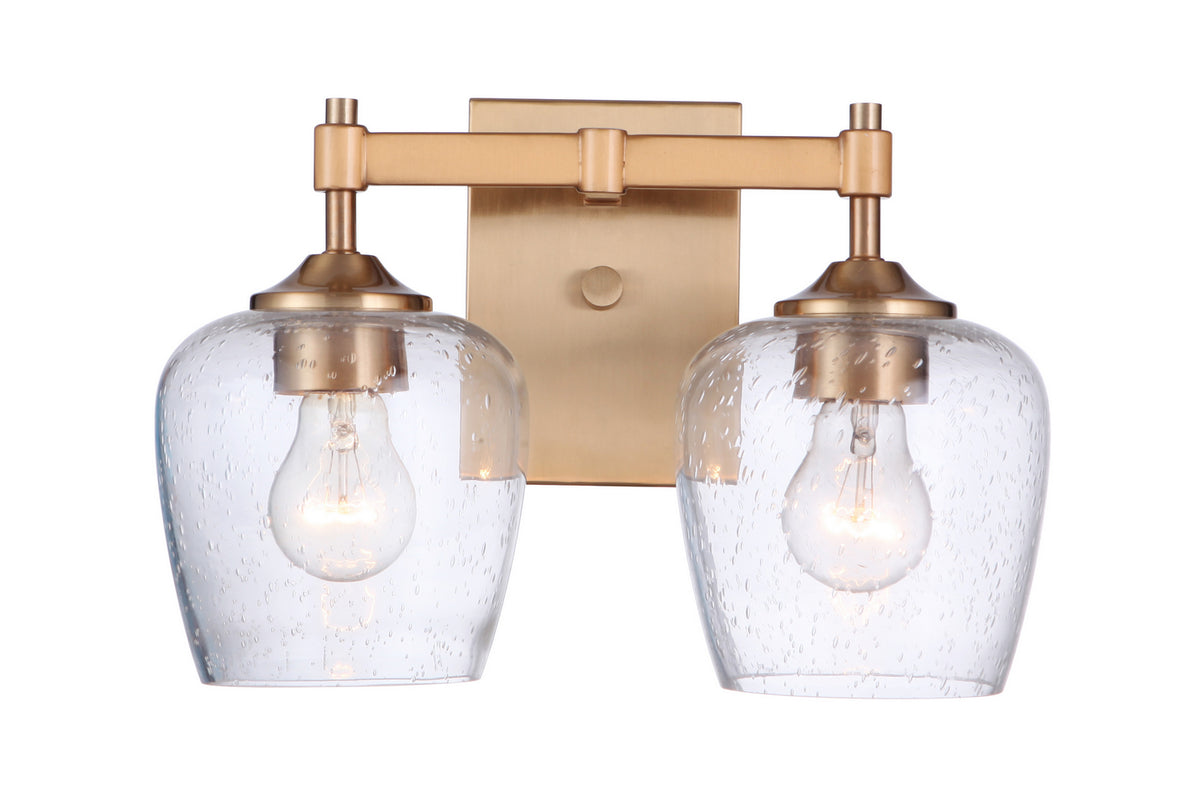 Craftmade - 12413SB2 - Two Light Vanity - Stellen - Satin Brass