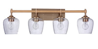 Craftmade - 12430SB4 - Four Light Vanity - Stellen - Satin Brass