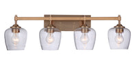 Craftmade - 12430SB4 - Four Light Vanity - Stellen - Satin Brass