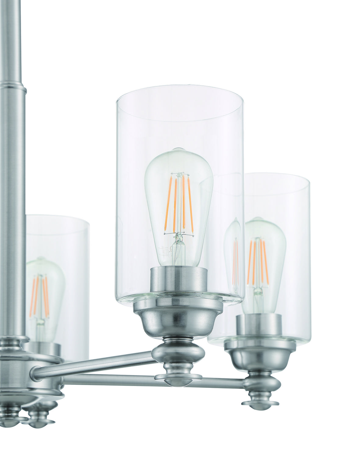 Craftmade - 49825-BNK-C - Five Light Chandelier - Dardyn - Brushed Polished Nickel