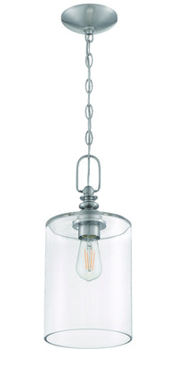 Craftmade - 49891-BNK-C - One Light Mini Pendant - Dardyn - Brushed Polished Nickel