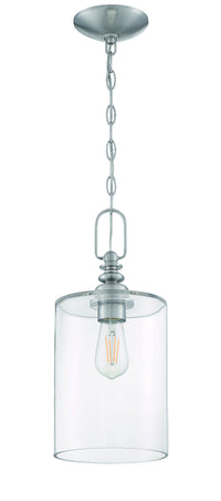 Craftmade - 49891-BNK-C - One Light Mini Pendant - Dardyn - Brushed Polished Nickel