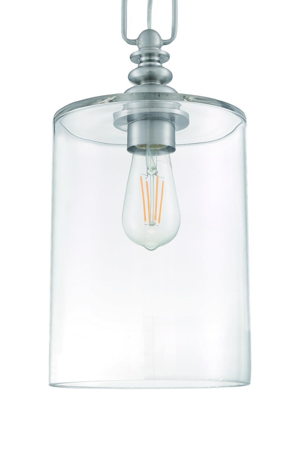 Craftmade - 49891-BNK-C - One Light Mini Pendant - Dardyn - Brushed Polished Nickel