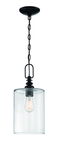Craftmade - 49891-FB-C - One Light Mini Pendant - Dardyn - Flat Black