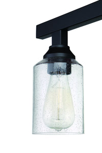 Craftmade - 53104-FB - Four Light Vanity - Chicago - Flat Black