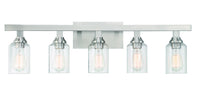 Craftmade - 53105-BNK - Five Light Vanity - Chicago - Brushed Polished Nickel