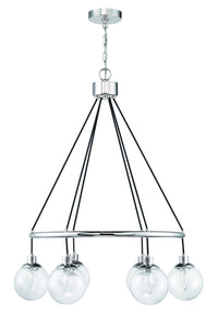 Craftmade - 53326-CH - Six Light Chandelier - Que - Chrome