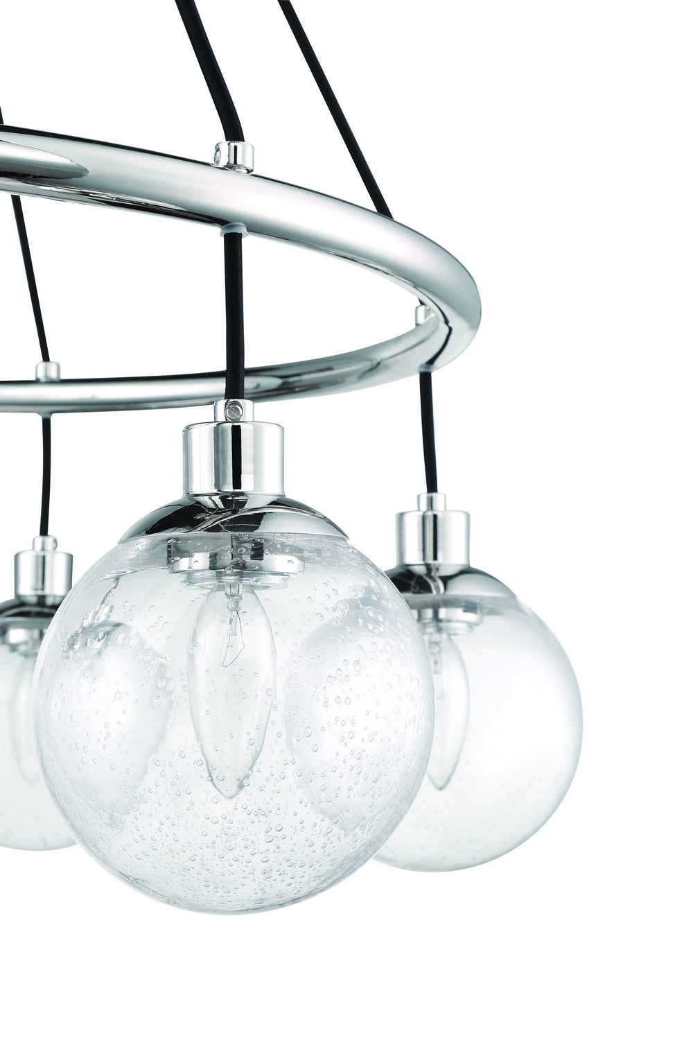 Craftmade - 53326-CH - Six Light Chandelier - Que - Chrome