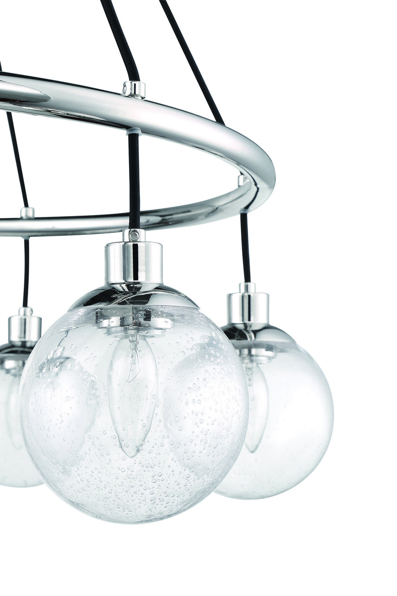 Craftmade - 53326-CH - Six Light Chandelier - Que - Chrome