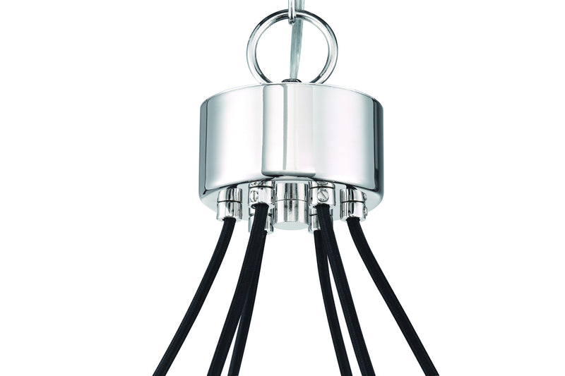 Craftmade - 53326-CH - Six Light Chandelier - Que - Chrome