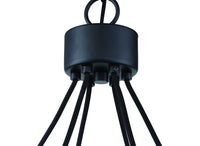 Craftmade - 53326-FB - Six Light Chandelier - Que - Flat Black