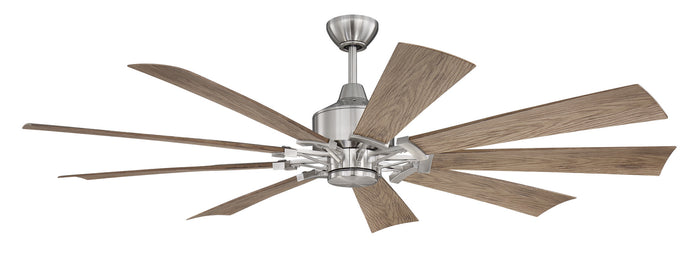 Craftmade 60"Ceiling Fan from the Eastwood 60" collection in Brushed Polished Nickel finish