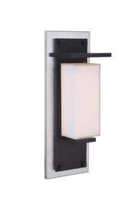 Craftmade - ZA2502-SSMN-LED - LED Outdoor Lantern - Heights - Stainless Steel / Midnight