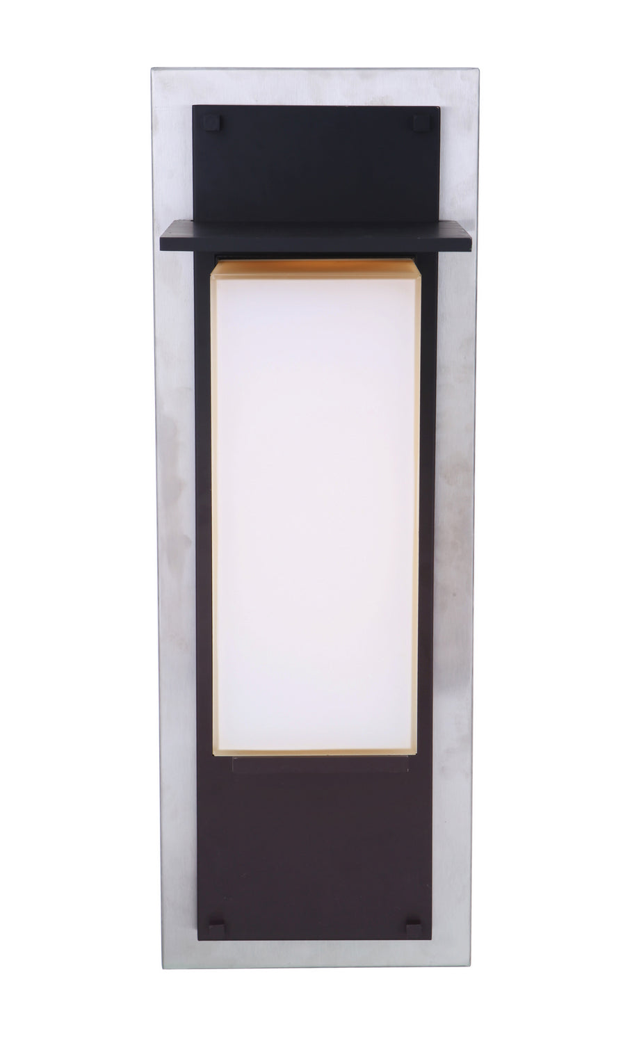 Craftmade - ZA2512-SSMN-LED - LED Outdoor Lantern - Heights - Stainless Steel / Midnight