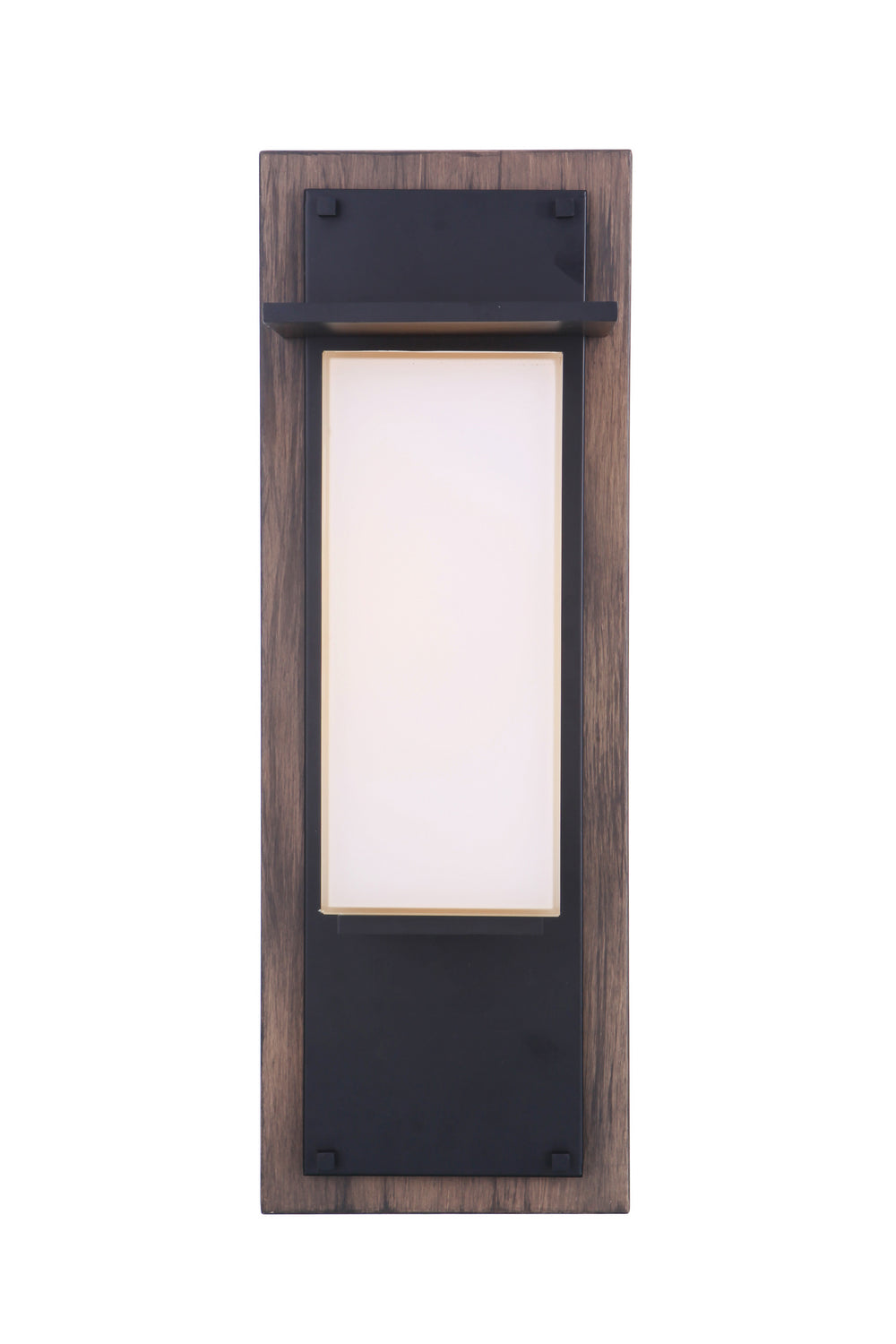 Craftmade - ZA2512-WBMN-LED - LED Outdoor Lantern - Heights - Whiskey Barrel / Midnight