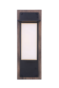 Craftmade - ZA2512-WBMN-LED - LED Outdoor Lantern - Heights - Whiskey Barrel / Midnight