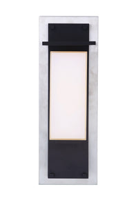 Craftmade - ZA2522-SSMN-LED - LED Outdoor Lantern - Heights - Stainless Steel / Midnight