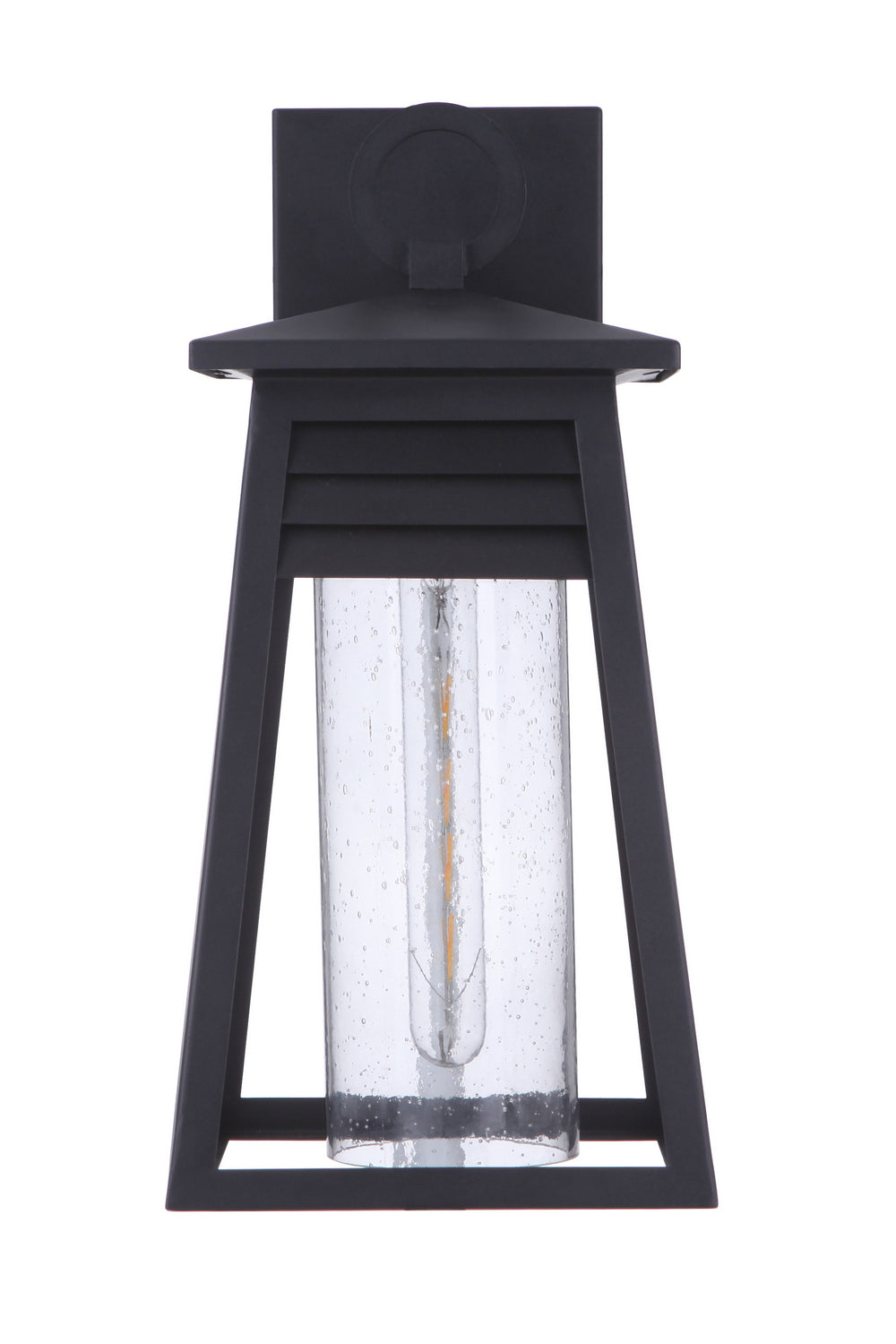 Craftmade One Light Outdoor Wall Mount from the Becca collection in Textured Black finish