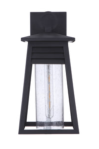 Craftmade One Light Outdoor Wall Mount from the Becca collection in Textured Black finish
