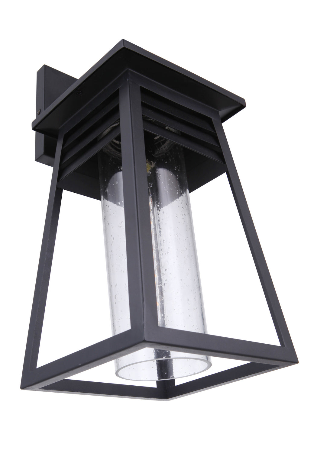 Craftmade One Light Outdoor Wall Mount from the Becca collection in Textured Black finish
