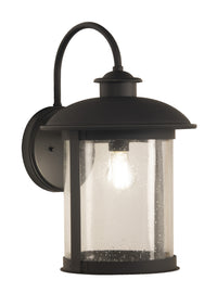 Craftmade One Light Outdoor Wall Mount from the O'Fallon collection in Dark Bronze Gilded finish