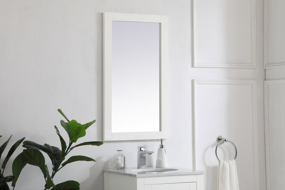 Elegant Lighting - VM21832WH - Mirror - Aqua - White