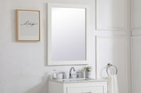 Elegant Lighting - VM22432WH - Mirror - Aqua - White