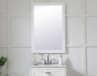 Elegant Lighting - VM22436WH - Mirror - Aqua - White