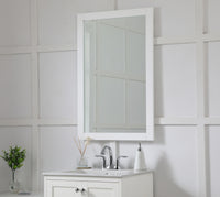 Elegant Lighting - VM22436WH - Mirror - Aqua - White