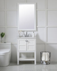Elegant Lighting - VM22436WH - Mirror - Aqua - White