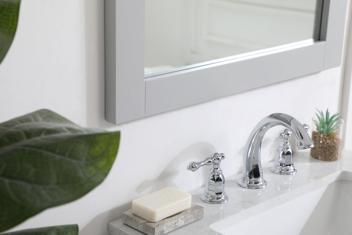 Elegant Lighting - VM22436GR - Mirror - Aqua - Grey