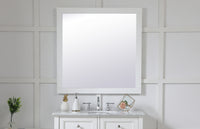 Elegant Lighting - VM23636WH - Mirror - Aqua - White