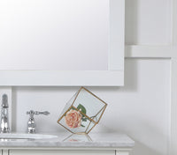 Elegant Lighting - VM23636WH - Mirror - Aqua - White