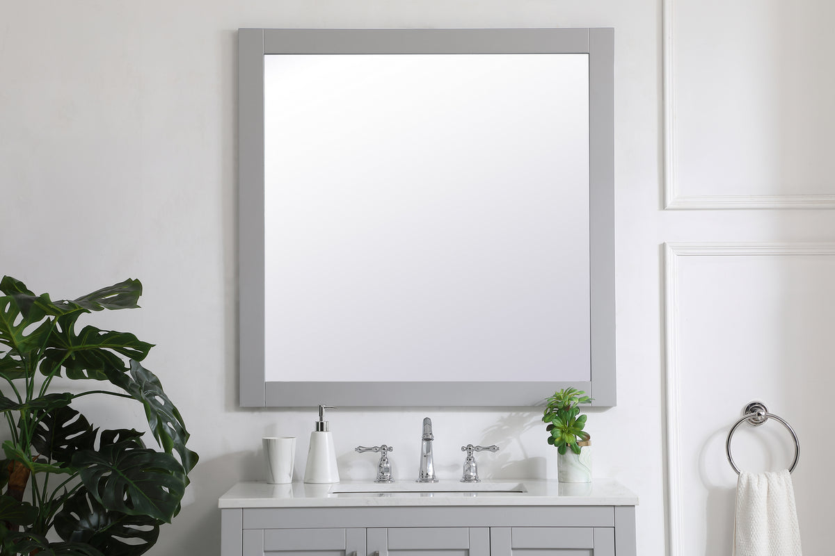Elegant Lighting - VM23636GR - Mirror - Aqua - Grey