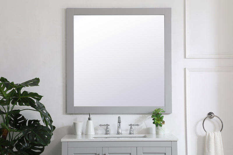 Elegant Lighting - VM23636GR - Mirror - Aqua - Grey