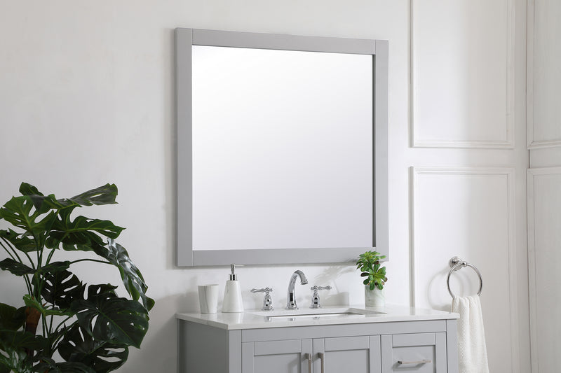 Elegant Lighting - VM23636GR - Mirror - Aqua - Grey