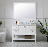 Elegant Lighting - VM24836WH - Mirror - Aqua - White