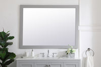 Elegant Lighting - VM24836GR - Mirror - Aqua - Grey