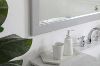 Elegant Lighting - VM24836GR - Mirror - Aqua - Grey